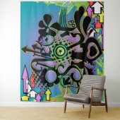 Marke #1 wandteppich (Beispiel)