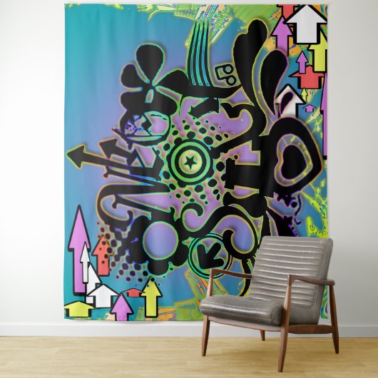 Marke #1 wandteppich (Beispiel)