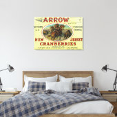 Marke Arrow Cranberry Leinwanddruck (Insitu (Schlafzimmer))