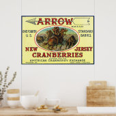Marke Arrow Cranberry Poster (Küche)