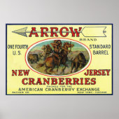 Marke Arrow Cranberry Poster (Vorne)
