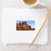 Marke Bryce National Park Adressaufkleber (Insitu)