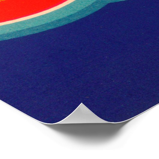 Marke Buster Lachs Label- Seattle, WA Poster (Ecke)