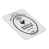 Marke, der steinige Hahn, individuell anpassbar Magnet (Rechte Seite)