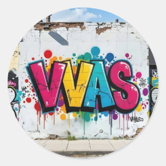 Marke des Studios -  Runder Aufkleber