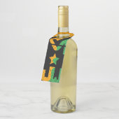 Marke Flaschenanhänger (Angewinkelt)