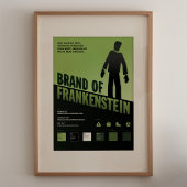 Marke Frankenstein - Vintages Filmplakat Poster