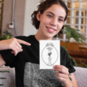 Marke, gut hängend, anpassbar mitteilungskarte