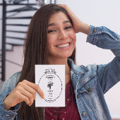 Marke, gut hängend, anpassbar mitteilungskarte