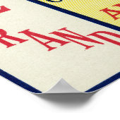 Marke Jersey Belle Eatmor Cranberries Poster (Ecke)