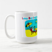 MARKE LAZY, ABER INTELLIGENT KAFFEETASSE (Links)