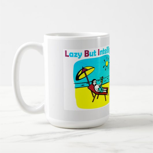 MARKE LAZY, ABER INTELLIGENT KAFFEETASSE (Links)