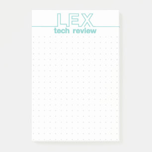 Marke LEX TECH REVIEW Company Post-it Klebezettel