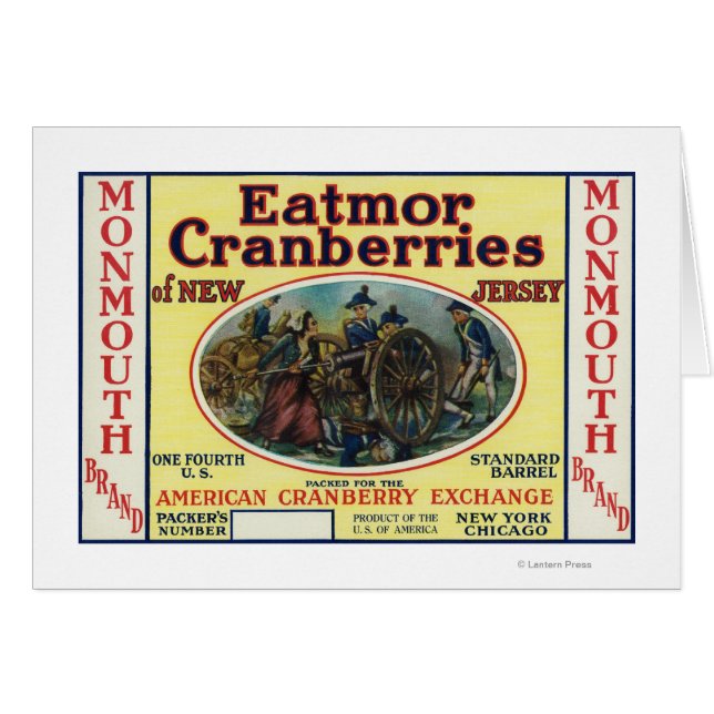 Marke Monmouth Eatmor Cranberries (Vorderseite (Horizontal))