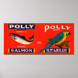 Marke Polly Brand Lmon - Alaska Poster