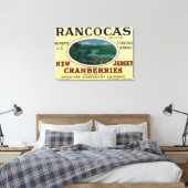 Marke Rancocas Cranberry Leinwanddruck (Insitu (Schlafzimmer))