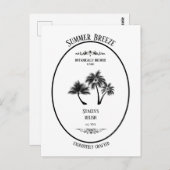 Marke, Sommerbrise, kundenspezifisch Postkarte (Vorne/Hinten)