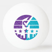 Marke Tischtennisball (Rückseite)