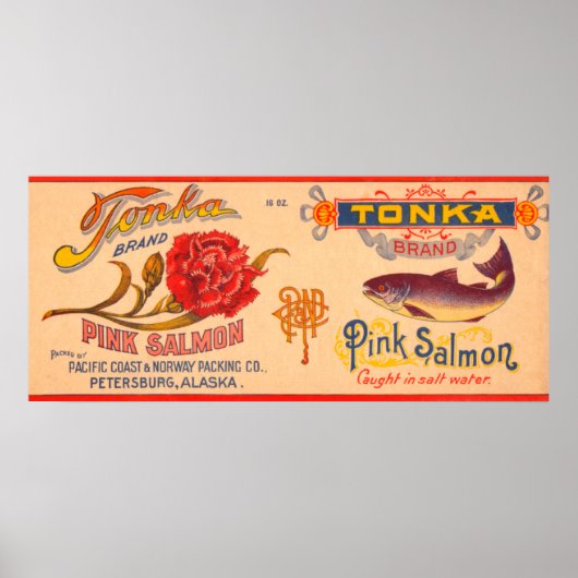 Marke Tonka Lachs Poster (Vorne)