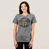 Marke Tri-Blend Shirt (Vorderseite voll)