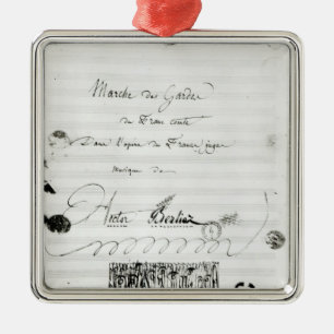 Marken-DES Gardes du Franc Comte' Silbernes Ornament