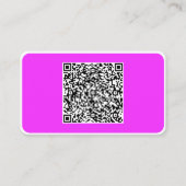 Marken-Design-Beispiel für QR-Code-Geschäftskarten Visitenkarte (Vorderseite)