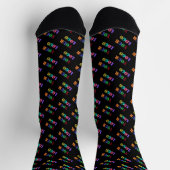 Marken-Logo Werbe-Geschäfts-Socken Beispiel Socken (Oben)