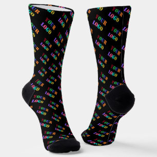 Marken-Logo Werbe-Geschäfts-Socken Beispiel Socken