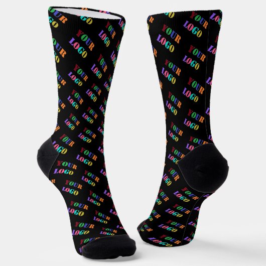 Marken-Logo Werbe-Geschäfts-Socken Beispiel Socken (Gewinkelt)