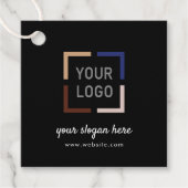 Marken mit benutzerdefinierten Logos Geschenkanhänger (Vorderseite)