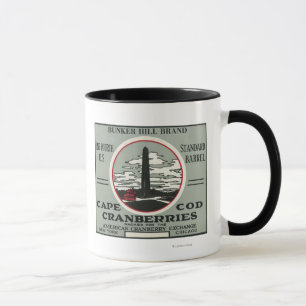Marken-Moosbeeraufkleber Cape Cods Bunker Hill Tasse