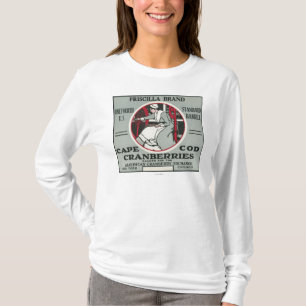 Marken-Moosbeeraufkleber Cape Cods Priscilla T-Shirt