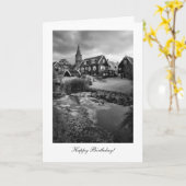 Marken Village Niederlande - Happy Birthday Karte (Gelbe Blume)