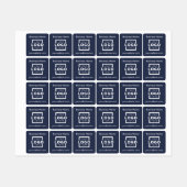 Markenbekleidung für kundenspezifische Firmenlogos Etiketten (Blatt)