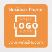 Markenbekleidung für kundenspezifische Firmenlogos Etiketten (Design 1)