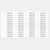 Markenbezeichnung auf dem Etikett "White Rectangle (Blatt)