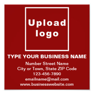 Markenbezeichnung auf dem Roten Platz Foto Print