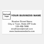 Markenbezeichnung auf der Aufkleber für das weiße (Vorderseite)