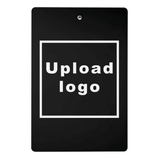 Markenbezeichnung auf der Black Mini-Zwischenablag Mini Klemmbrett (Rückseite)