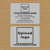 Markenbezeichnung auf der Graue Rechteck-Einschlie Begleitkarte