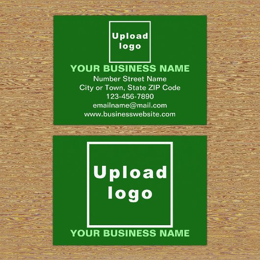 Markenbezeichnung auf der Green Rectangle Enclosur Begleitkarte