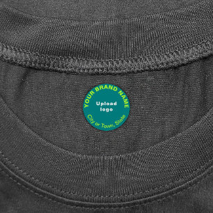 Markenbezeichnung für Aquamarine grüne Kleidung Etiketten