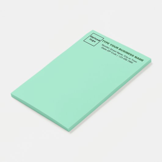 Markenbezeichnung für Aquamarine grüne Länge Post-it Klebezettel (angewinkelt)