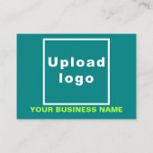 Markenbezeichnung für Aquamarine grüne Rufkarte Telefonnummerkarte (Rückseite)