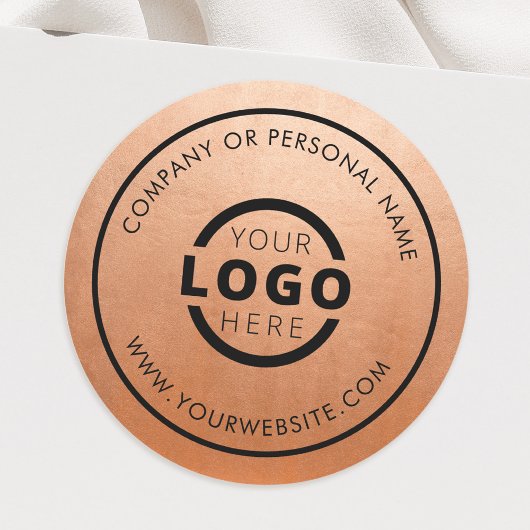 Markenbezeichnung für benutzerdefiniertes Farbwerb Runder Aufkleber