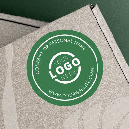 Markenbezeichnung für benutzerdefiniertes Farbwerb Runder Aufkleber