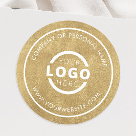 Markenbezeichnung für benutzerdefiniertes Farbwerb Runder Aufkleber