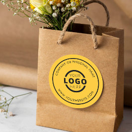 Markenbezeichnung für benutzerdefiniertes Farbwerb Runder Aufkleber