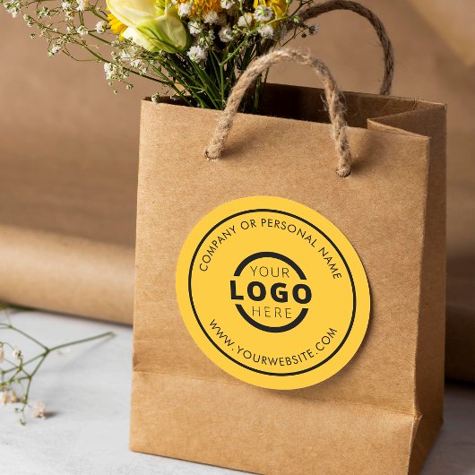 Markenbezeichnung für benutzerdefiniertes Farbwerb Runder Aufkleber