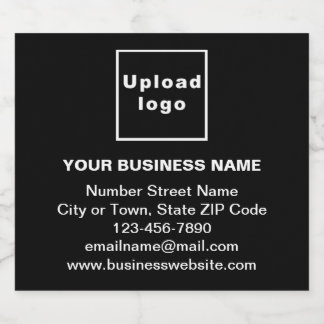 Markenbezeichnung für Black Ber Flasche Bierflaschenetikett